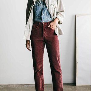 imogene + willie Amelia Corduroy Pant Blue 26